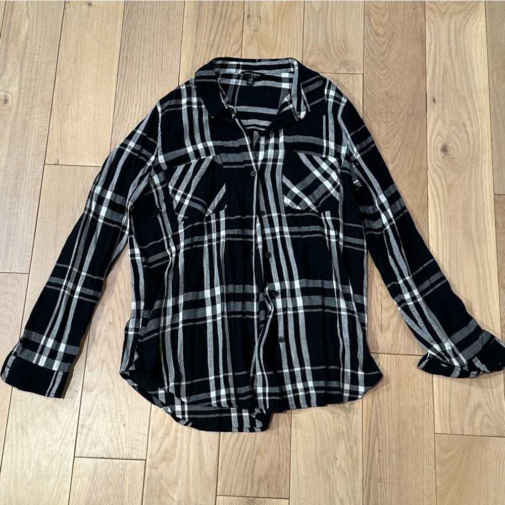 Lucky Brand Plaid Button Down
